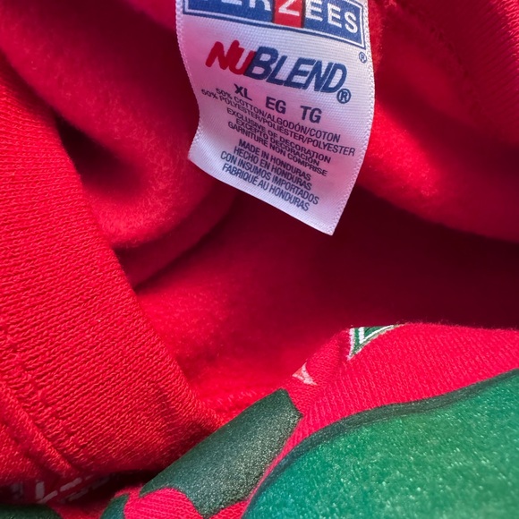 Men's Jerzees‎ Ugly Christmas Sweatshirt SZ XL. - Picture 4 of 4